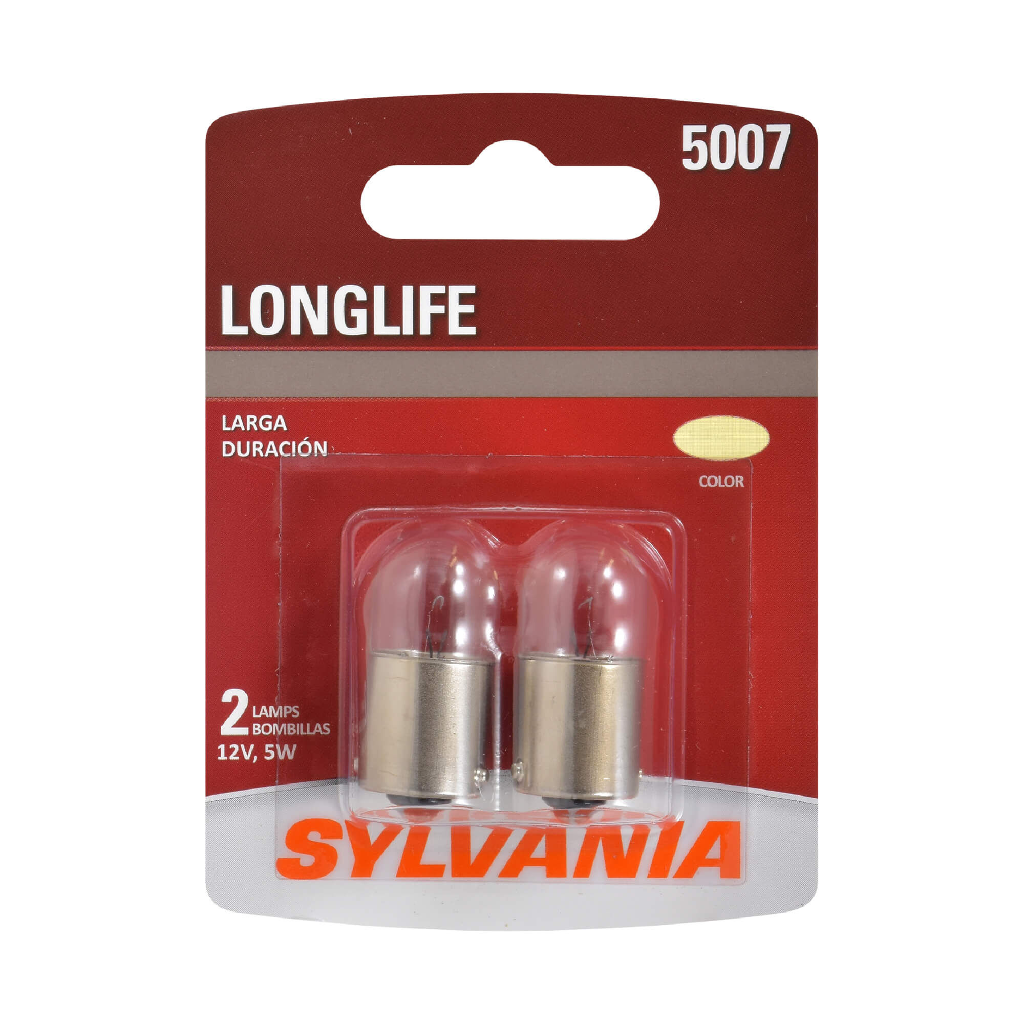 SYLVANIA 5007.TP Basic Miniature Bulbs - 10 Pack (Direct Replacement Mini Bulbs)